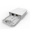 MikroTik RBFTC11 Fiber to Copper converter, Outdoor case, 12-57V PoE with 802.3af/at support