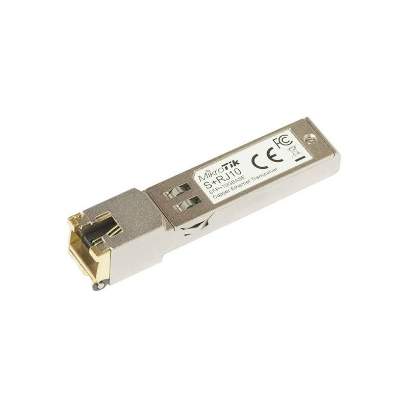 MikroTik S+RJ10 RJ45 SFP+ 10/100/1000M/2.5G/5G/10G Copper Module
