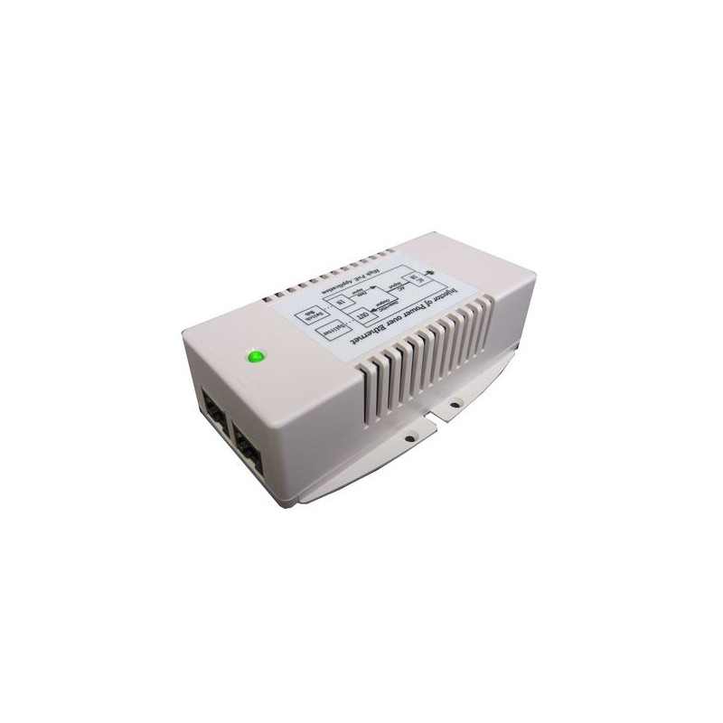 Tycon Power TP-POE-HP-56G-FBN 60W High Power Gigabit PoE Injector