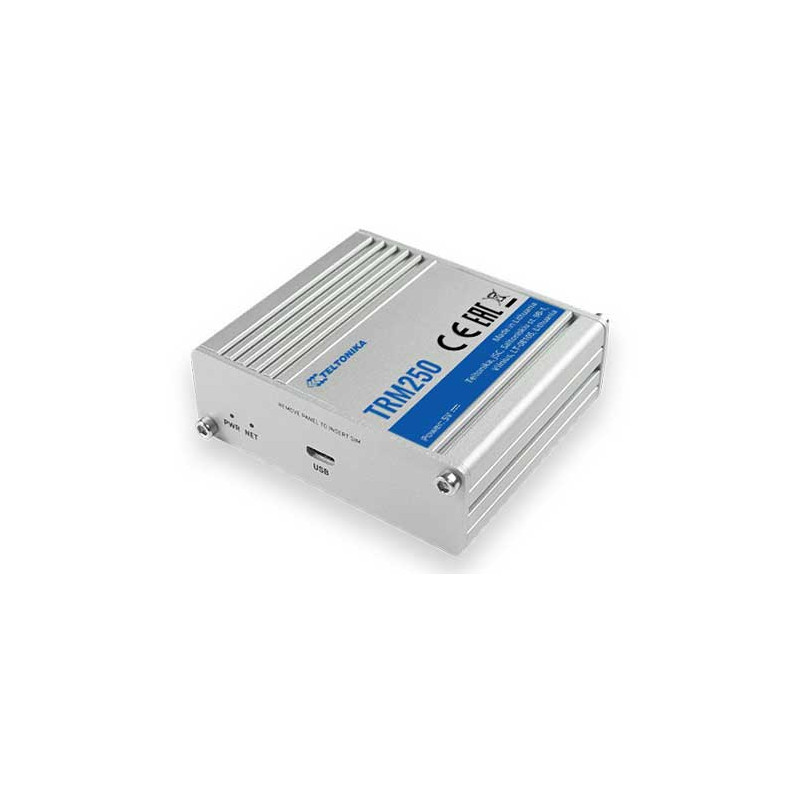 Teltonika TRM250 Industrial Cellular modem with multiple LPWAN connectivity options