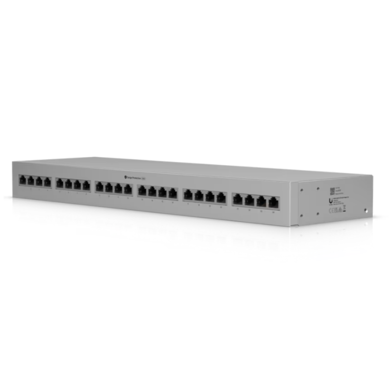 Ubiquiti UACC-ETH-SP-Panel-24 24 Port Rack-Mount Ethernet Surge Protection