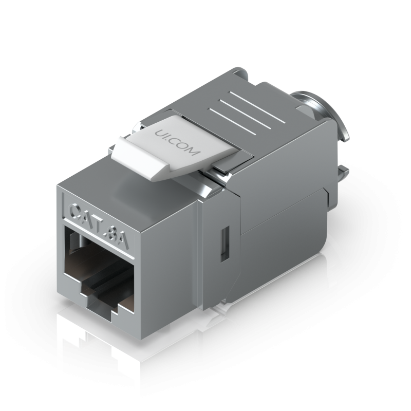 Ubiquiti UACC-Keystone-Jack-C6A Unifi Cat6A Keystone Jack, 12-Pack