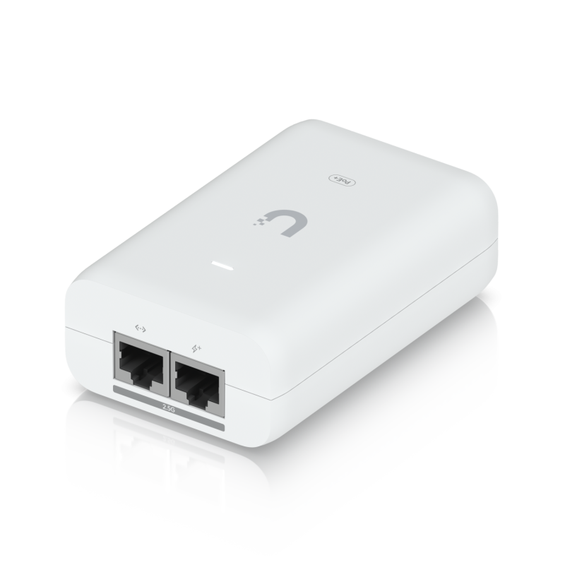 Ubiquiti UACC-PoE+-2.5G-AU U-POE Plus PoE Injector 802.3at Supported PoE 30W 2.5G