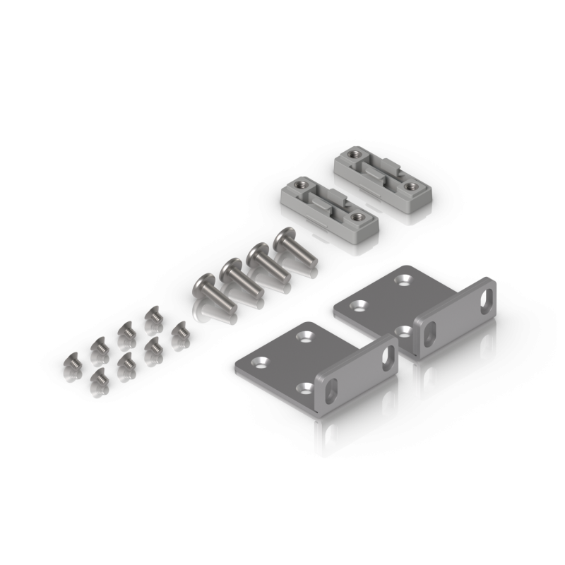 Ubiquiti UACC-Rack-Ear-1U Rack Mount Ears for UniFi Switches, NVR and UDM - 1U Silver