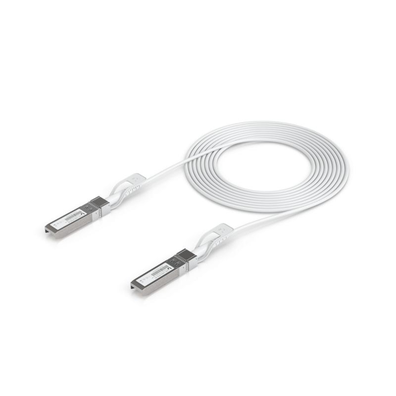 Ubiquiti UACC-Uplink-SFP28-3M Unifi Direct Attach Cable With Auto Link 1G SFP, 10G SFP+ and 25G SFP28 3m