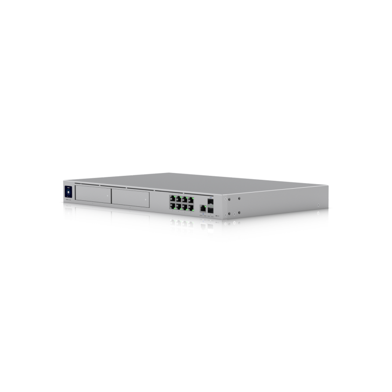 Ubiquiti UDM-Pro-Max-AU UniFi MultiApplication System with 2x HDD Bays 8 Port Switch Rackmount