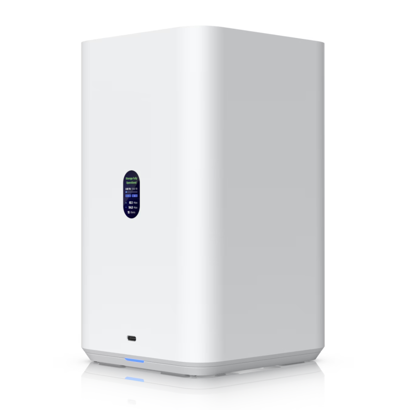Ubiquiti UNAS-2-W UniFi NAS Network Attached Storage 2 Bay White