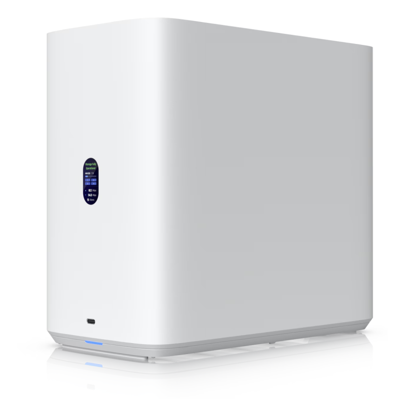 Ubiquiti UNAS-4-W UniFi NAS Network Attached Storage 4 Bay White