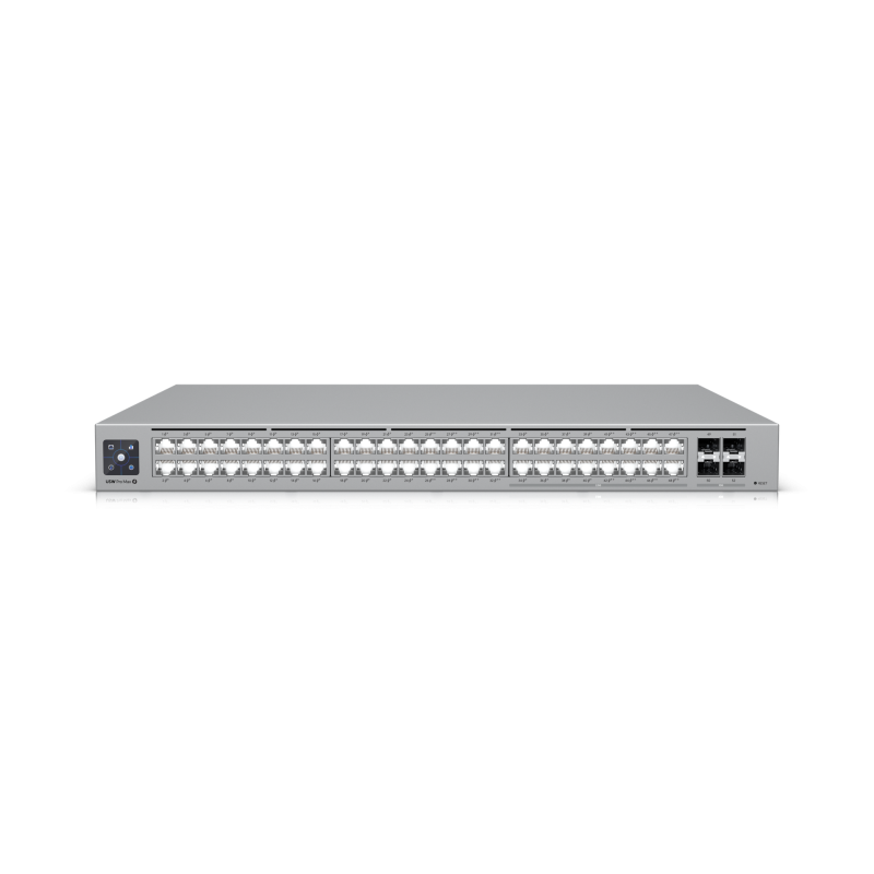Ubiquiti USW-Pro-Max-48-POE UniFi A 48-port, Layer 3 Etherlighting™ switch with 2.5 GbE and PoE++ output