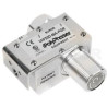 PolyPhaser VHF50D-MA-PGR 7/16 M/F Coaxial RF Surge Protector, 100MHz - 512MHz, DC Block, 750W, IP67, .5uJ, 20kA, Filter, Low PIM
