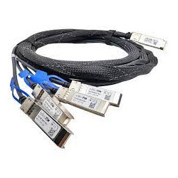 MikroTik XQ+BC0003-XS+ Break out Cable 100G QSFP28 to 4 x 25G SFP28 or 40G QSFP+ to 10G SFP+, 3m