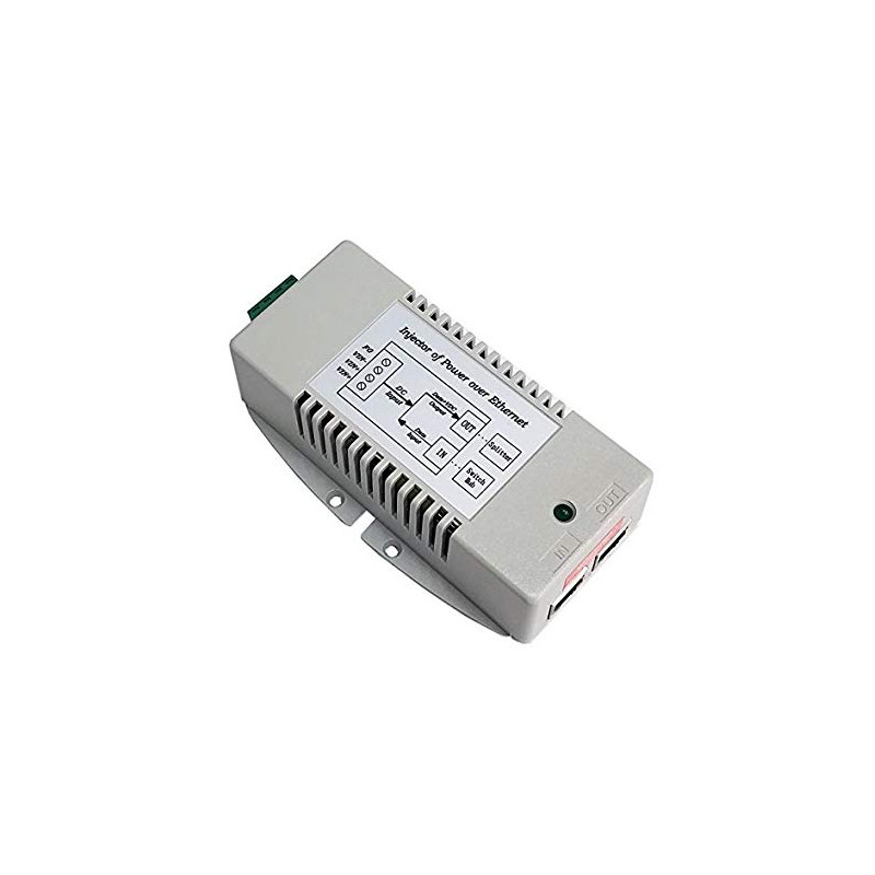 Tycon Power TP-DCDC-1224G 9-36V in - 24V Passive PoE Output Gigabit Injector