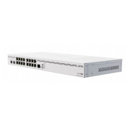 MikroTik CCR2004-16G-2S+ 1U RM, 16xGbit LAN 2xSFP cage, 2xSFP+ cage, 4 Core 1.7GHz CPU, 4GB, Dual P/S