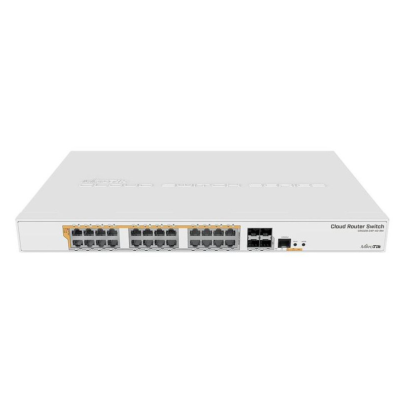 MikroTik CRS328-24P-4S+RM 500W 24 PoE+ Gigabit Ethernet 4 SFP+ ports Rack Mount