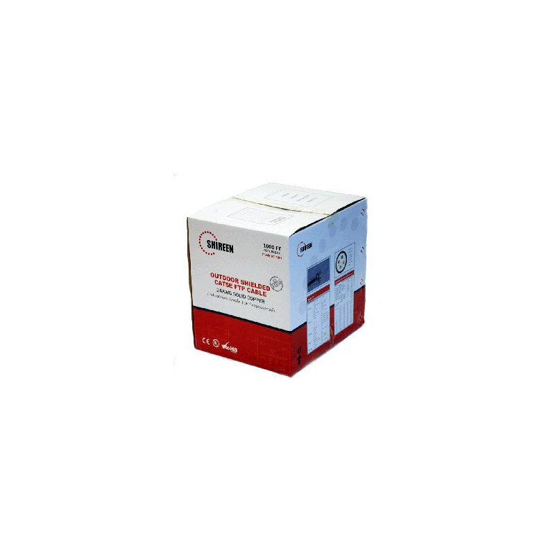 Shireen DC-1021 Outdoor Cat5e Shielded 305m Spool Fully compliant to AS/CA S008:2010