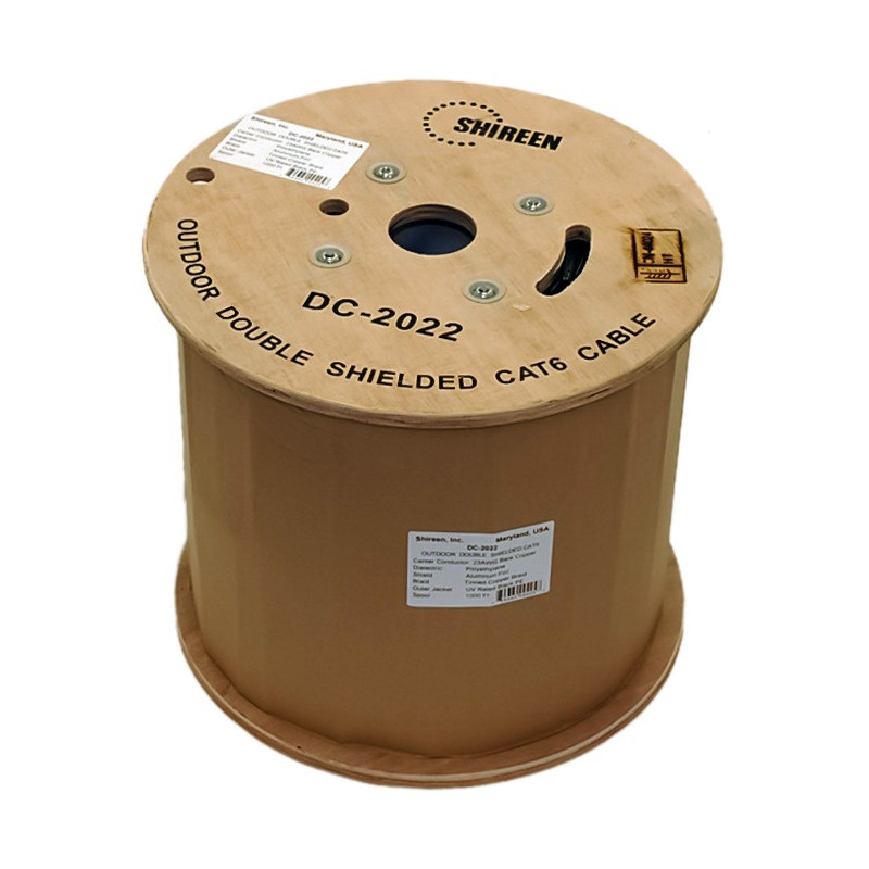 Shireen DC-2022 Outdoor Double Shielded Cat6 Cable 305m