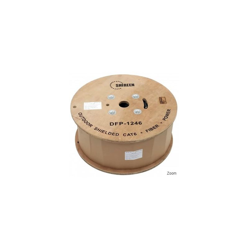 Shireen DFP-1246 Data, Fiber & Power Composite Cable - 152m