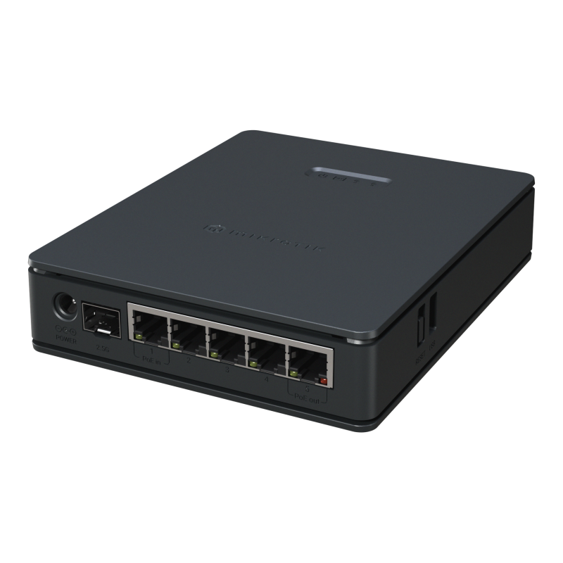MikroTik E62iUGS-2axD5axT hAP ax S 2.5G Wifi 6 SFP 5xGb PoE L4