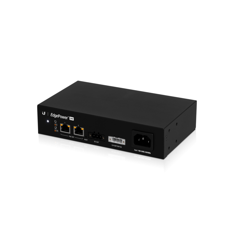 Ubiquiti EP-54V-72W EdgePower DC Power Supply with UPS and PoE