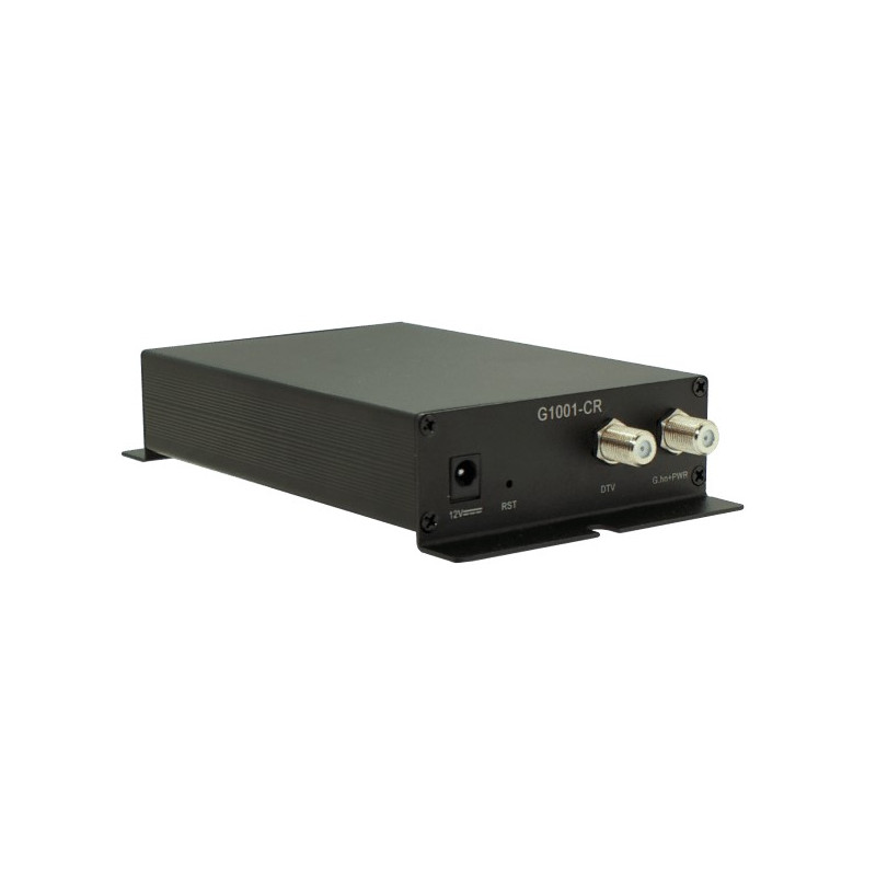 Positron G1001-CR-AU G.hn COAX to Gigabit Ethernet Bridge with 1 GE Port, and 1 Coax Output (F-Type Connector) for Set-top Box (