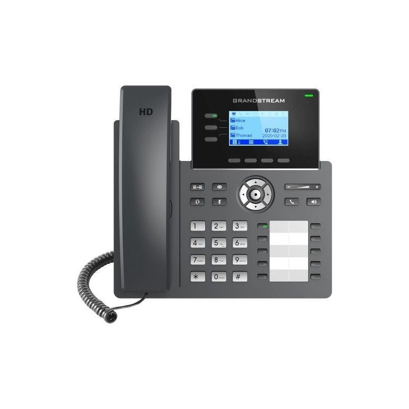 Grandstream GRP2604P 3 Lines 6 SIP Accounts IP Phone PoE