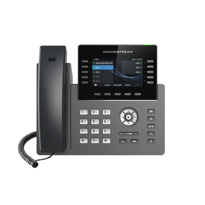 Grandstream GRP2615 10 Lines 16 SIP PoE 4.3inch Colour Screen