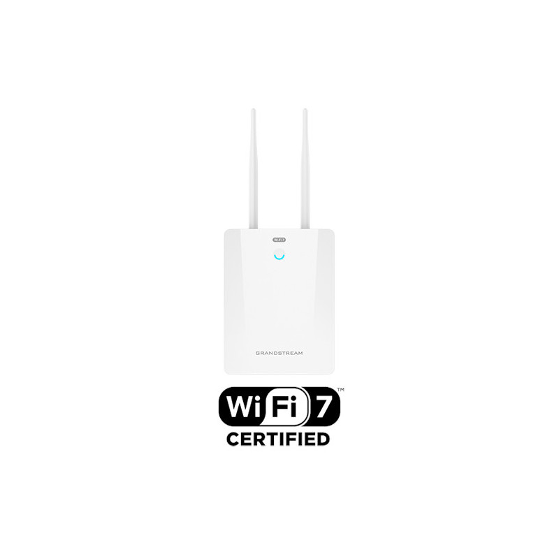 Grandstream GWN7670LR 2x2 Dual Band 2.4/5ghz 802.11be Wi-Fi 7 Long-Range Outdoor 1x2.5GigE, 1x SFP, BLE Access Point - No POE In