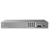 Grandstream GWN7801P Pro Enterprise Layer 2+ Managed PoE Network Switch, 8 x GigE, 2 x 2.5 Gig SFP, 120 Watt PoE+