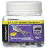 Platinum Tools 202020J EZ-RJ45® Shielded Cat5e/6 w/Internal Ground 50pc