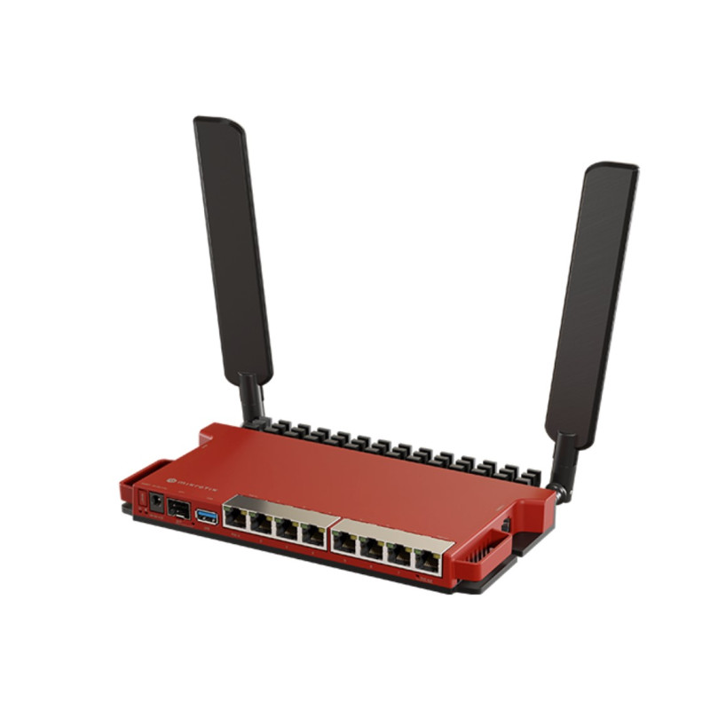 Mikrotik L009UiGS-2HaxD-IN PoE in out, 8xGBe, 1x2.5G SFP, Wifi6 2.4GHz