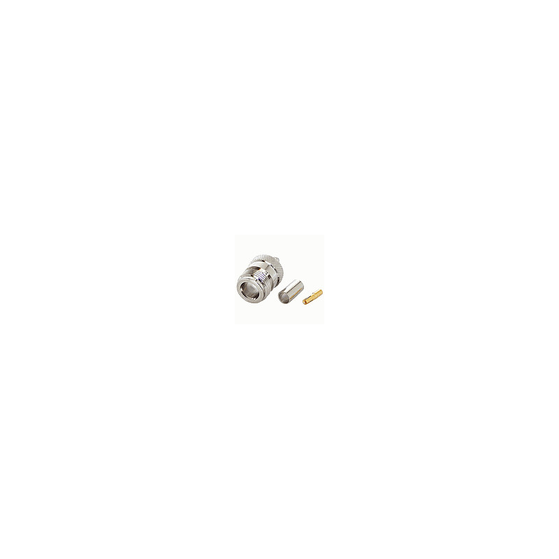 MicroBeam MB11NFC2 N Female Crimp Connector for Cable Types RG58 LMR200