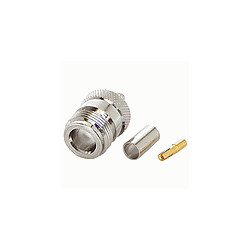 MicroBeam MB11NFC2 N Female Crimp Connector for Cable Types RG58 LMR200