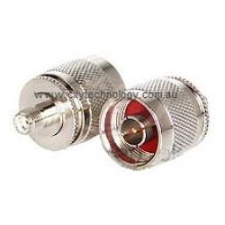 MicroBeam MB11RFNM RPSMA Female to N Male Adapter