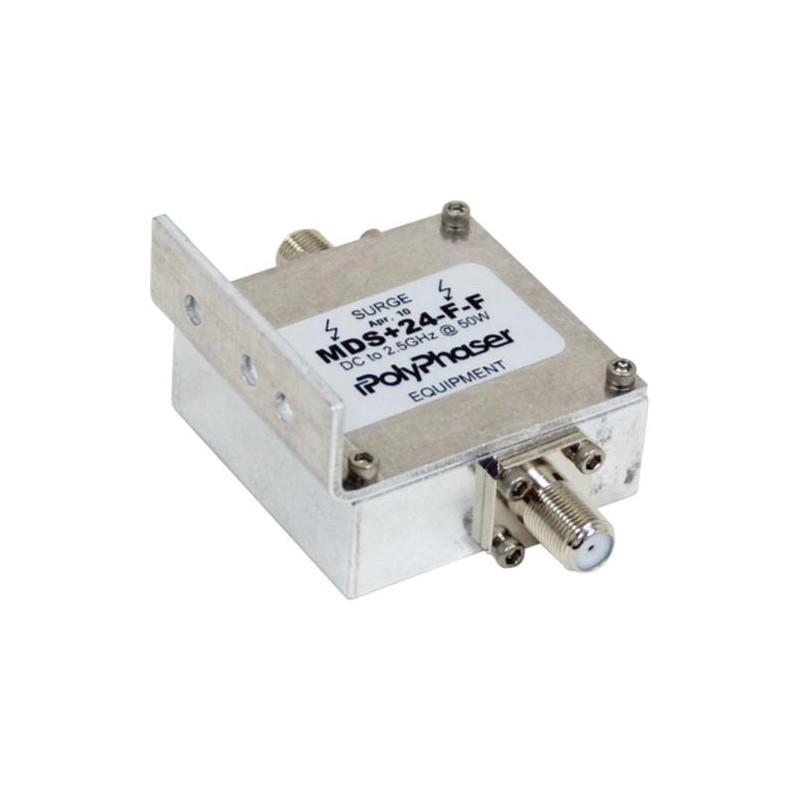 PolyPhaser MDS+24-F-F 300MHz-2.5GHz 24Vdc 75ohm, NF-NF