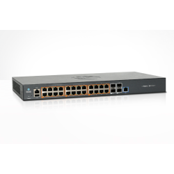 Cambium Networks MX-EX1028PXA-0 cnMatrix EX1028-P, Intelligent Ethernet PoE Switch, 24 1G and 4 1Gbps SFP fiber ports