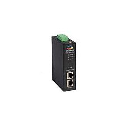 Microsemi PD-9501GCI/DC 1-port AT Industrial 60W PoE Midspan, Dual DC input