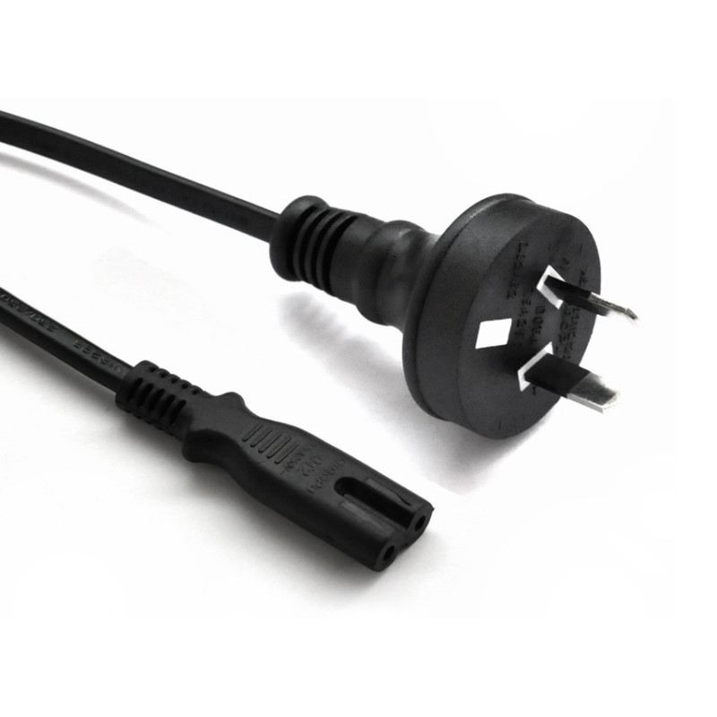 Cambium Networks PL240/8 2 Pin Plug to C7 Socket 1800mm Black