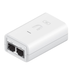 Ubiquiti POE-24-12W-G-WH POE Injector, 24VDC, 12W, Gigabit, White