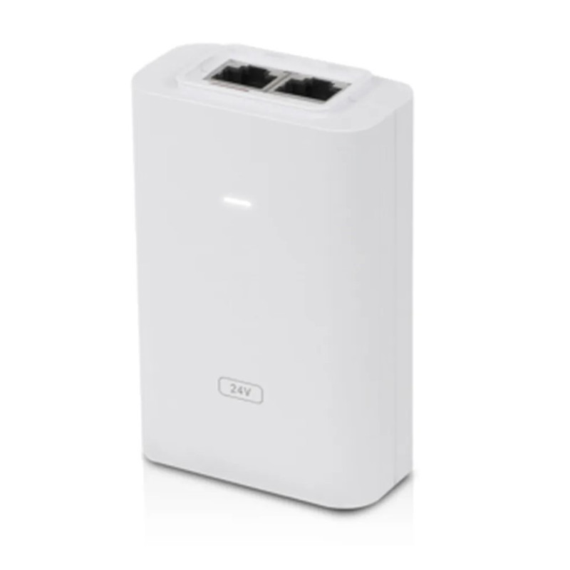 Ubiquiti POE-24-24W-G-WH POE Injector, 24VDC, 24W, 1A Gigabit White