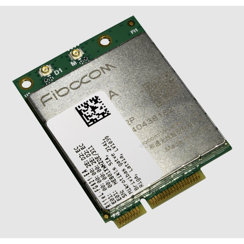 MikroTik R11eL-FG621-EA MiniPCIe CAT6 LTE card